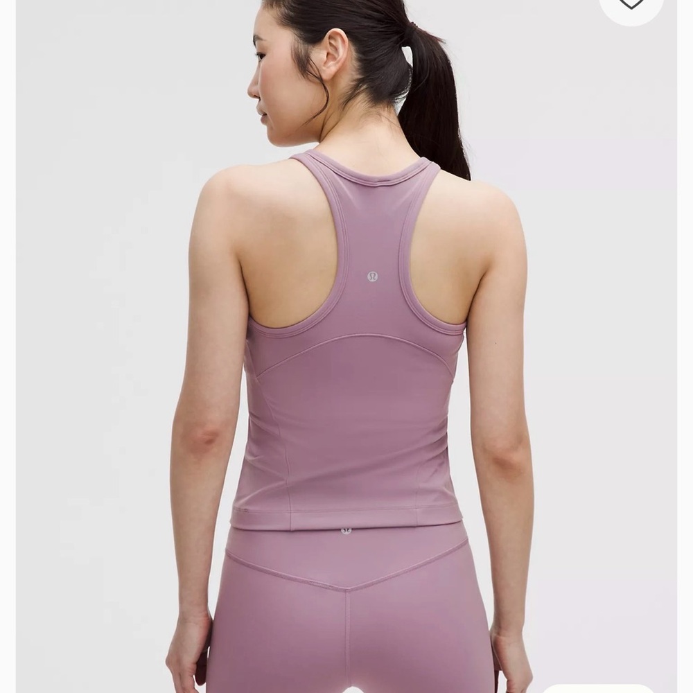 lululemon Align Waist-Length Racerback Tank Top, size 2/4, pink